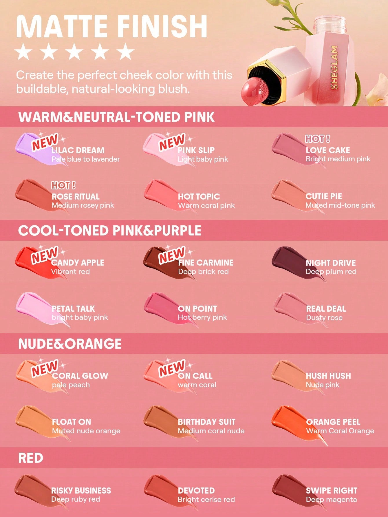 SHEGLAM BLUSH LIQUID